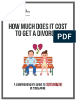 How Much Does It Cost To Get A Divorce Singapore