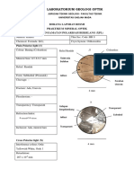 Optical Mineral Analysis of Quartz and Feldspar