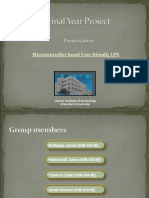 Microcontroller Based User-Friendly UPS: Usman Institute of Technology (Hamdard University)