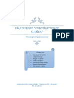 Paulo Freire Constructor de Sueños