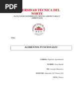 Ensayo Alimentos Funcionales