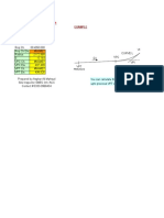 Vertical Curve Calculation Example