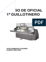 Curso de Oficial 1 Guillotinero PDF