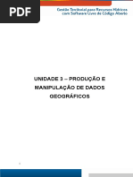Gestão Territorial Para Recursos Hídricos -Unidade_3 Manipulação de Dados Geográficos