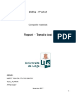 Group 5 Tensile Test Report