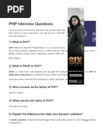 PHP Interview Questions - Javatpoint