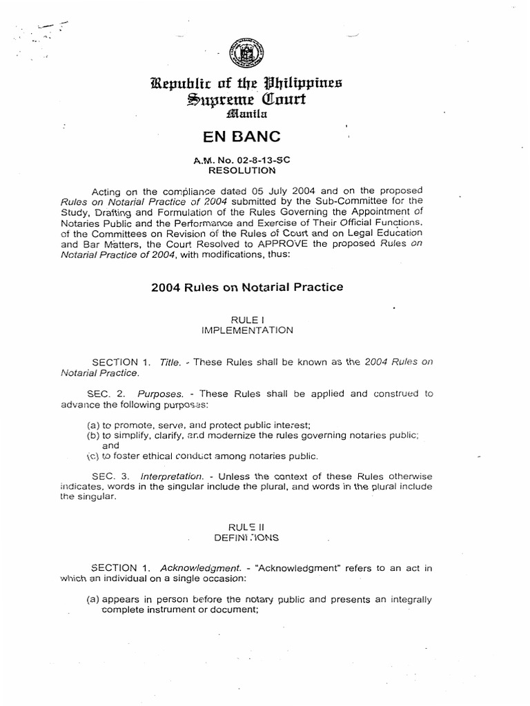 02 8 13 sc 2004 rules on notarial practice pdf notary public