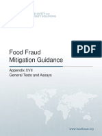 Food Fraud Mitigation Guidance
