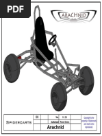 Granddaddy Full Suspenion Two Seat Go Kart Plans Go Kart Plans Go Kart Diy Go Kart