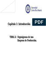 Organigrama - Empresa de Producción PDF