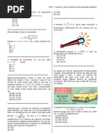 D30Calcular o valor numérico de uma expressão algébrica.doc