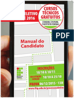 Manual Do Candidato Ifsp 2016