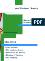 Windows 7 Basics