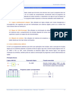 Lógica combinacional simples em programação ladder