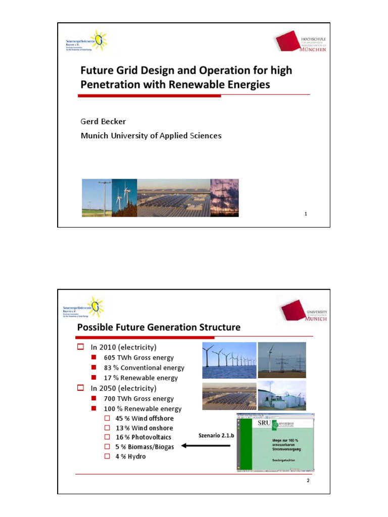 Future Grid Design for Renewables | PDF | Electrical Grid | Photovoltaics