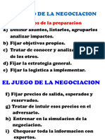 El Juego de La Negociacion