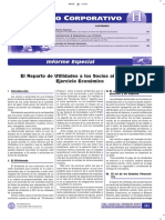 El Reparto de Utilidades A Los Socios Al Cierre Del Ejercicio Económico - Informe Especial PDF