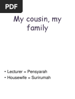 My Cousin, My Family