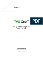 TVUOne TM1000 Guide v5.5 JUNE2016