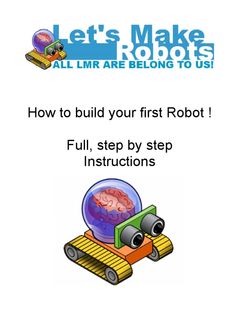 Build Your First Robot: A Beginner's Guide | PDF