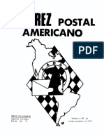 Ajedrez Postal Americano #60 - 1979