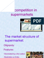 The Competition in Supermarkets