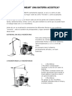 Como Microfonear Una Bateria Acustica