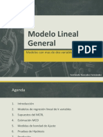 Modelo Lineal General