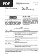 CO-9 Relay Instruction Manual | PDF | Relay | Transformer