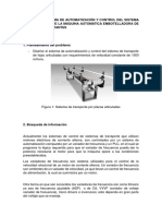 Diseño Del Sistema de Automatización y Control Del Sistema de Transporte de La Máquina Automática Embotelladora de Bebidas Rehidratantes