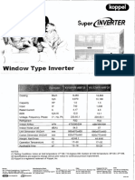 Aircon Window Type_Koppel Inverter