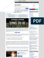 Haruskah Ikut CPNS 2018 - Simak Beberapa Alasan Berikut Ini
