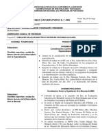 INFORME AL C.U (Postgrado) (Abril 2018)