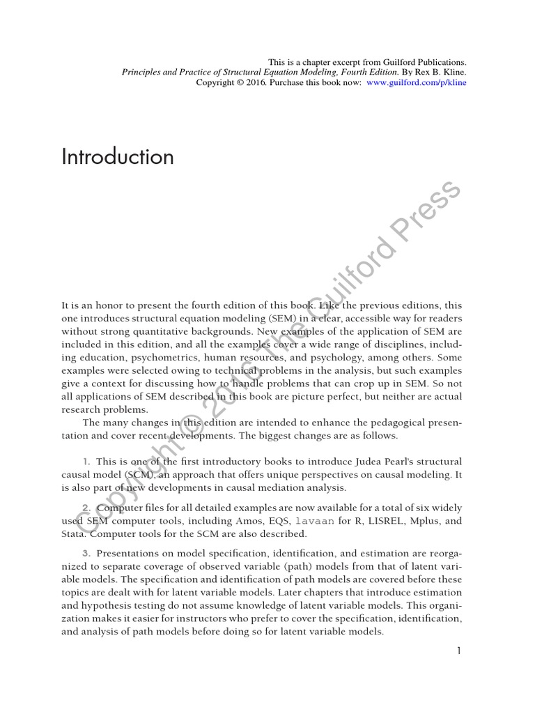 © 2016 The Guilford Press Principles and Practice of Structural