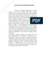 Aplicación Del Dih en Conflicto Aramdo Peru Ecuador