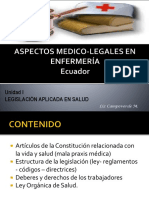 Legislacion aplicada en salud-  Unidad I.pptx