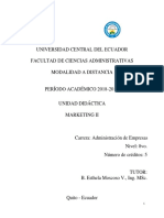 Unidad Didactica MKT II PDF