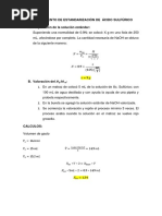 Procedimiento de Estandarización de Ácido Sulfúrico