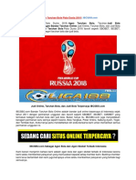 Bandar Taruhan Bola Piala Dunia 2018