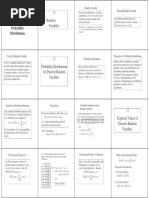 Discrete Random Variables and Probability Distributions