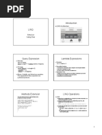 LINQ Architecture: SQL-like