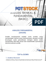 Analisa Teknikal & Fundamental (Basic) From IPOT Stock