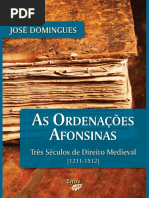 Ordenações Afonsinas-Três Séculos de Direito Medieval