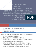 LITERATURA URUGUAYA