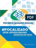 Edital Verticalizado INSS-TECNICO SEGURO SOCIAL NivelMedio FocusConcursos
