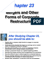 Mergers and Other Forms of Corporate Restructuring
