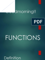 Functions