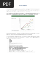 Política Comercial de empresa exportadora