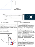 Informe de Lab - Fisica Con Grafica Logaritmica Pendulo Simple