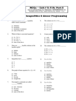 Mcqs - Unit # 5: F.SC Part 2: Calculus and Analytic Geometry, Mathematics 12